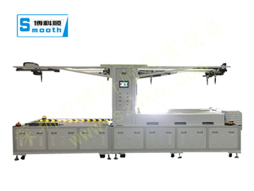 Large size automatic alignment attachment machine